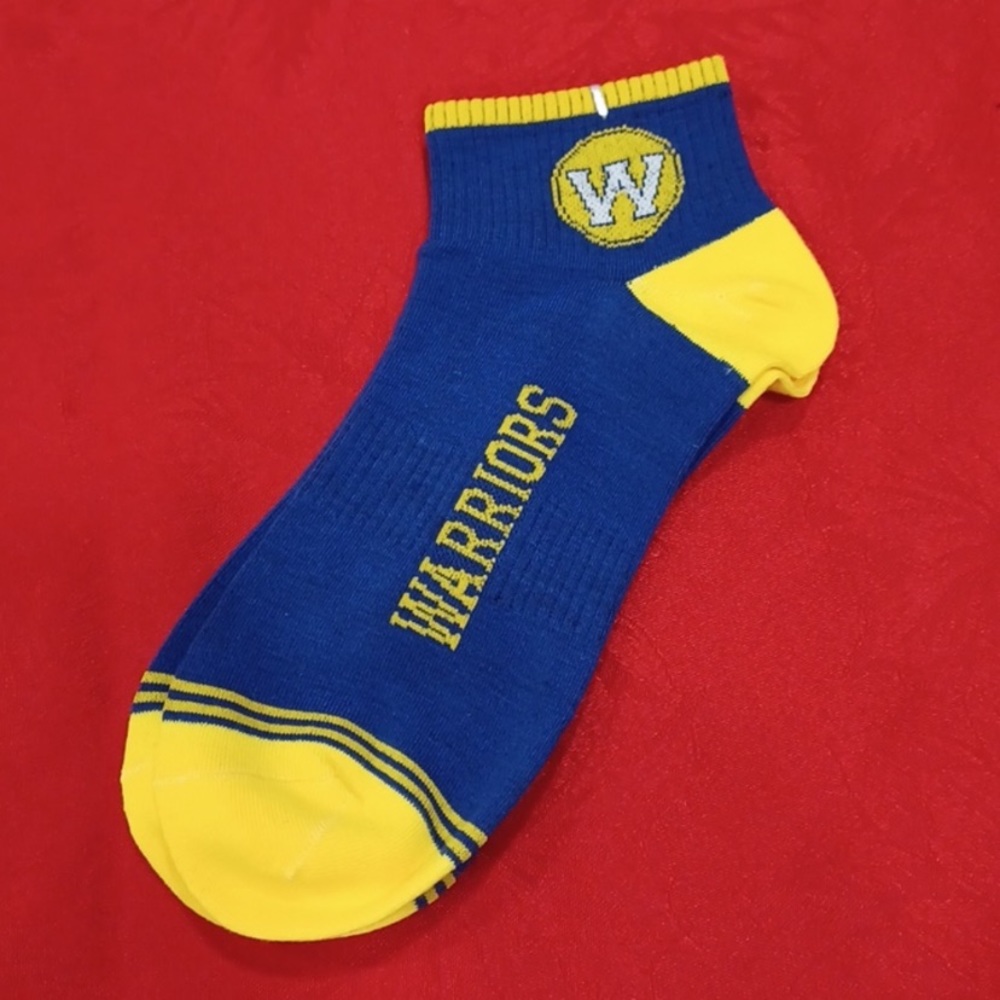 New Warriors yellow and blue socks